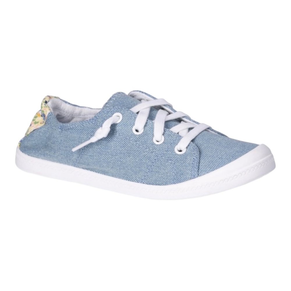 Time and Tru Women's Scrunch Back Slip-On Sneaker - Wide Width Available